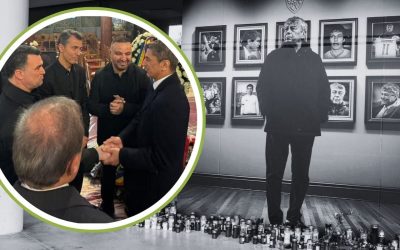 Foștii GALACTICI de la Galatasaray, la înmormântarea lui Lucescu! Reacția lui Hagi