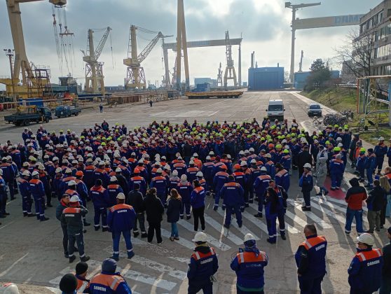 Guvernul propune ajutoare de urgență pentru angajații Șantierului Naval Mangalia, după intrarea în faliment a acestuia