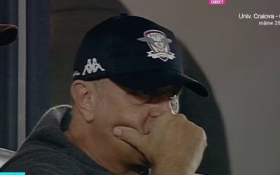 Acționarul majoritar al Rapidului, Dan Șucu, a fost vizibil afectat după înfrângerea suferită de echipa sa pe teren propriu în fața celor de la U Cluj, scor 1-2
