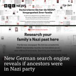 Nou motor de căutare german: Verifică rudele în partidul nazist