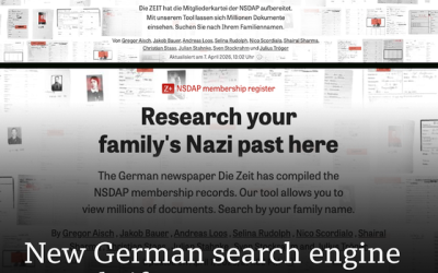 Nou motor de căutare german: Verifică rudele în partidul nazist