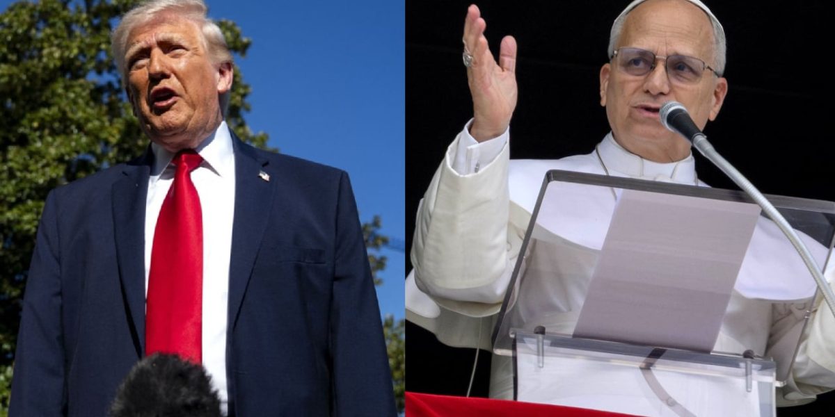 Trump, atac la Papa Leon: ”Datorită mie a fost ales”