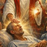 Imaginea controversată: Donald Trump, „vindecător” ca Iisus