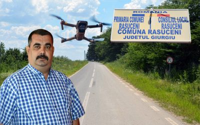 Săracă, dar tehnologizată: Primăria montează camere, drone și plătește parcări