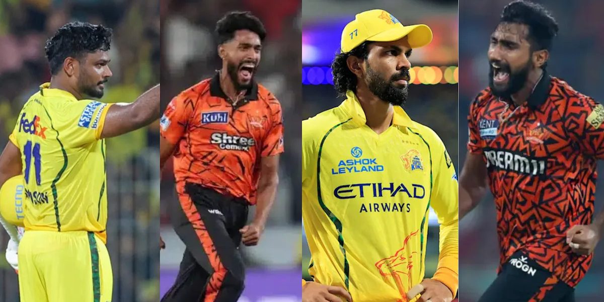 Sanju Samson vs. Praful Hinge: 5 vedete în meciul SRH – CSK, IPL 2026