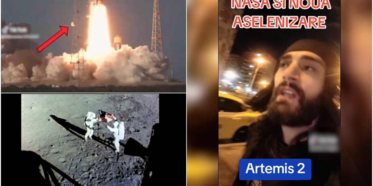 Pământul plat și AI: Cum a transformat Artemis 2 conspirație online