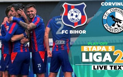 Bihor și Corvinul închid etapa: Derby de foc în Liga 2!