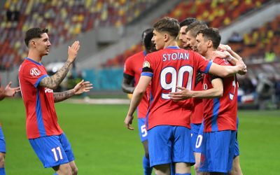FCSB – Oțelul, scor de tenis pe Arena Națională. Show sub Rădoi în play-out