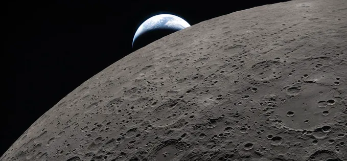LUNA și Pământul, văzute de ARTEMIS: Imagini spectaculoase din cosmos!