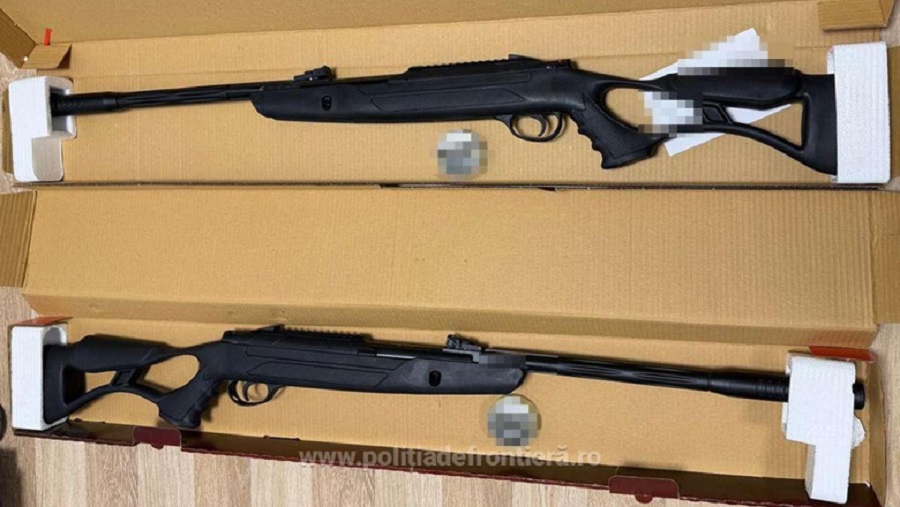 Noi arme descoperite într-un colet: Alertă în Ungaria