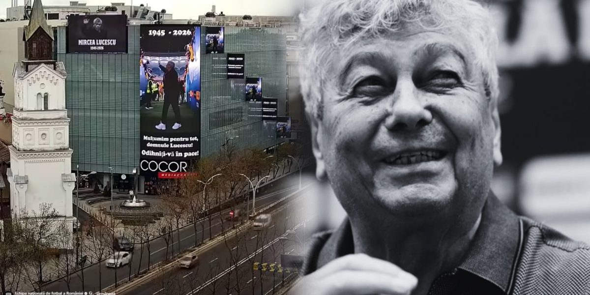 Mircea Lucescu, omagiat la km 0: Bucureștiul se înclină în fața „Il Luce”