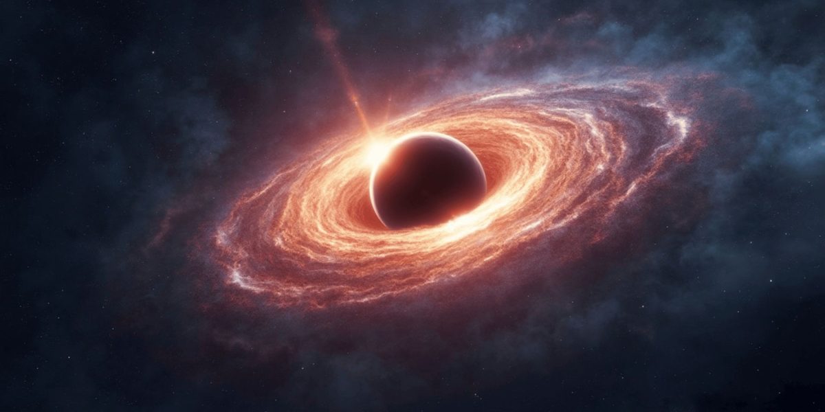 Gaura neagră cosmică, trezită după 100 mil. Ani: Erupție spectaculoasă