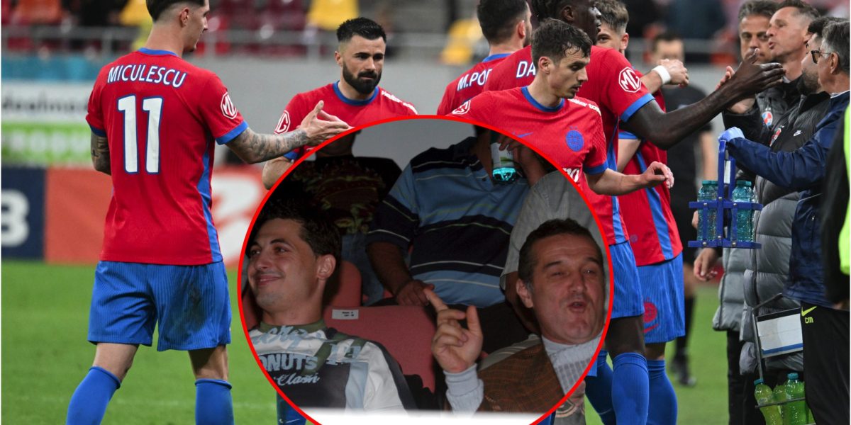 Becali, FURIBUND după FCSB – Oțelul: „Echipa dormea pe teren”!