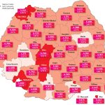Salariile, DEZASTRU în patru județe: Românii au venituri mai mici