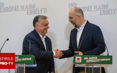 Kelemen Hunor, alături de Viktor Orban în ultima zi de campanie. „Șeful ardelenilor”