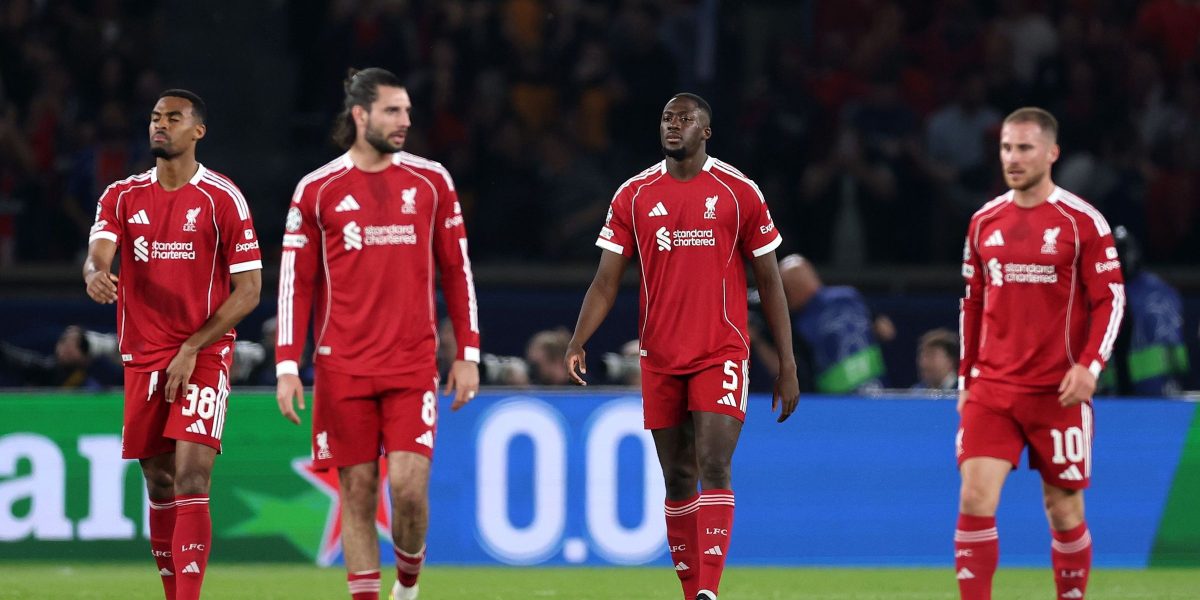 Ce rușine! Liverpool, făcută praf de PSG: „Am arătat ca o echipă de ligă inferioară”