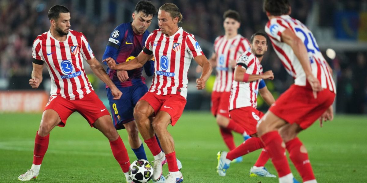 FC Barcelona și Atletico Madrid au remizat, scor 0-0, în prima manșă a sferturilor de finală din UEFA Champions League, disputată pe „Camp Nou”
