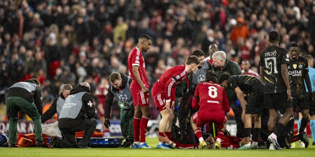 Accidentare HORROR Liverpool – PSG: Ce scriu englezii despre DRAMA