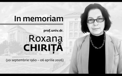 Comunitatea medicală și academică din România deplânge trecerea la cele veșnice a Profesorului Universitar Doctor Roxana Chiriță, o figură remarcabilă a psihiatriei românești
