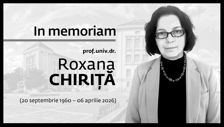 Comunitatea medicală și academică din România deplânge trecerea la cele veșnice a Profesorului Universitar Doctor Roxana Chiriță, o figură remarcabilă a psihiatriei românești