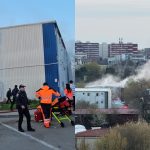 Incendiu în Constanța: Un apartament în flăcări, doi bărbați și o fetiță la spital