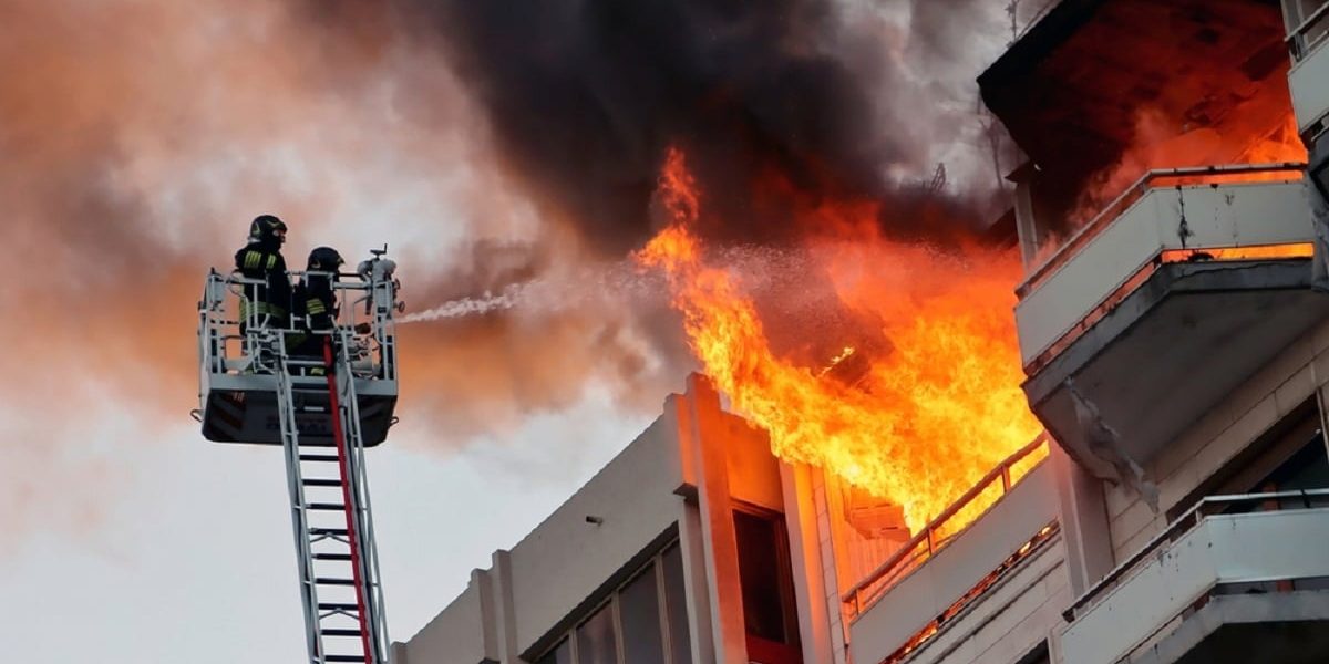 Incendiu la Cluj-Napoca: 20 de persoane, evacuate de urgență din blocul cu fum