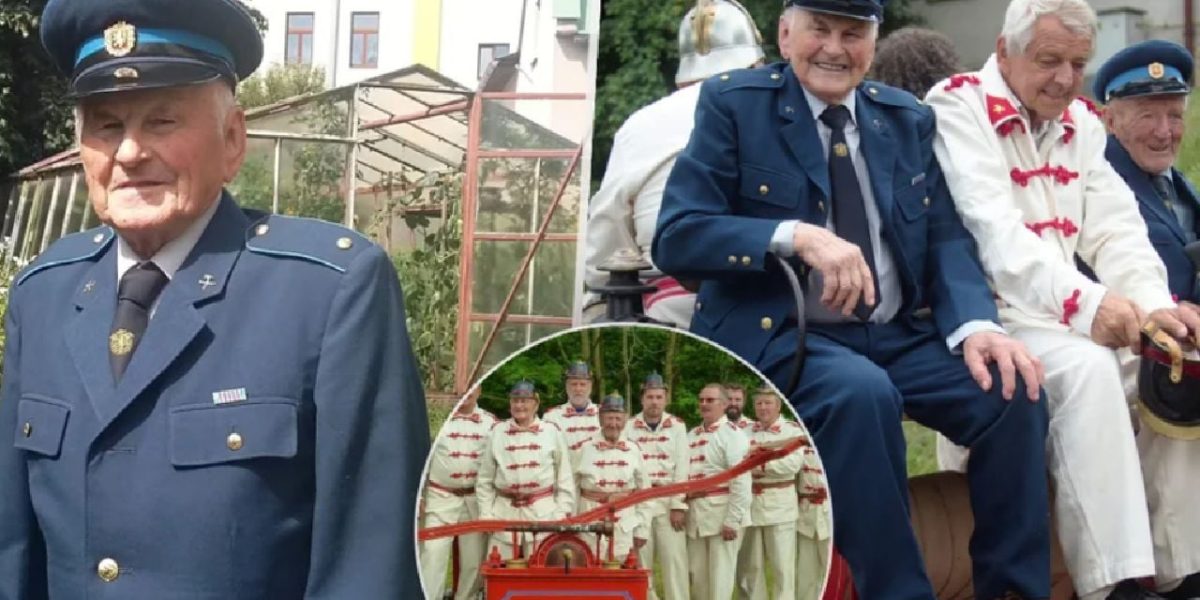 Pompierul-Centenar Activ Din 1955, Eroul Cehiei!