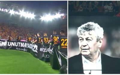 Jucătorii lui Galatasaray au adus un omagiu emoționant legendarului antrenor Mircea Lucescu, la meciul din campionatul Turciei contra echipei Göztepe