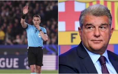 Kovacs, în pericol: Laporta îl vrea arbitru, Ceferin e pe fir