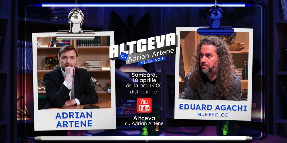 Eduard Agachi dezvăluie secretul cifrei destinului la „Altceva cu Adrian Artene”