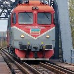 Prima locomotivă europeană a trecut Prutul. FOTO uluitoare