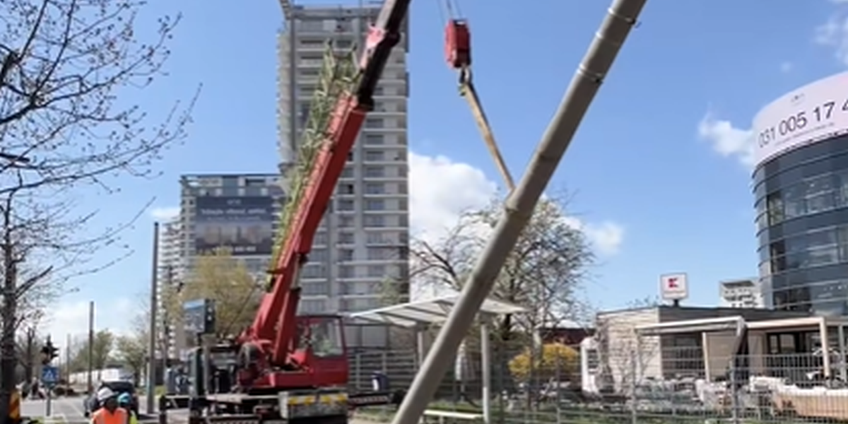 Șantier tramvai Pipera: Imagini din inima „cartierului” corporatist din București