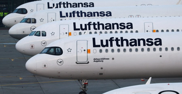 Lufthansa în haos: Greve masive, zeci de mii de pasageri afectați de anulări