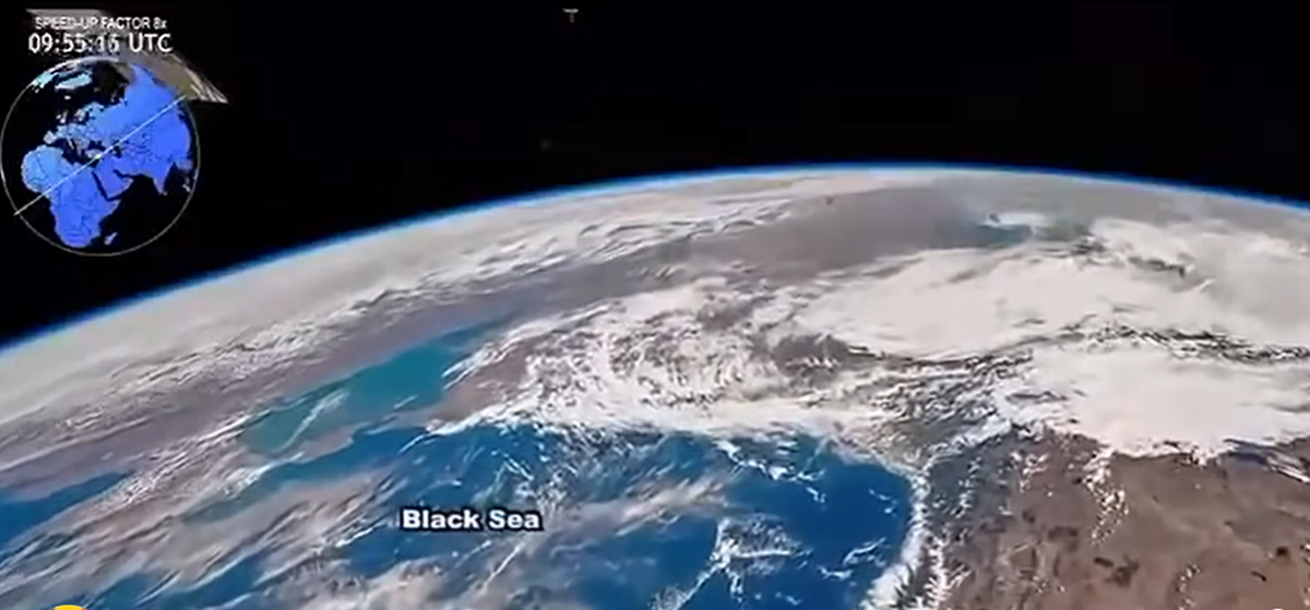 Imagini ULUITOARE din orbită: Delta Dunării și Marea Neagră, văzute de NASA