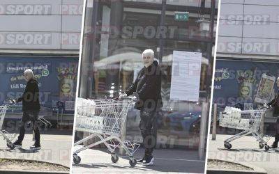 Șumudică, show total la Lidl: Angajații au rămas mască!