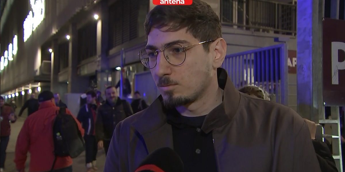 Matei Lucescu, emoționat la tributul pentru Mircea Lucescu: „Copiii au strigat numele”