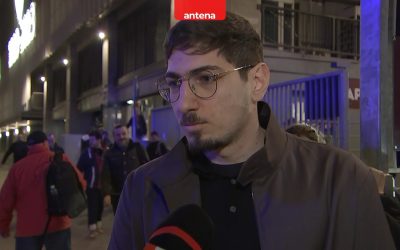 Matei Lucescu, emoționat la tributul pentru Mircea Lucescu: „Copiii au strigat numele”