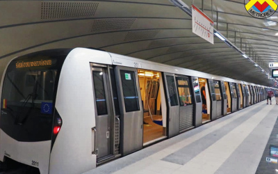 Fum la metroul din București: Panică printre călători!