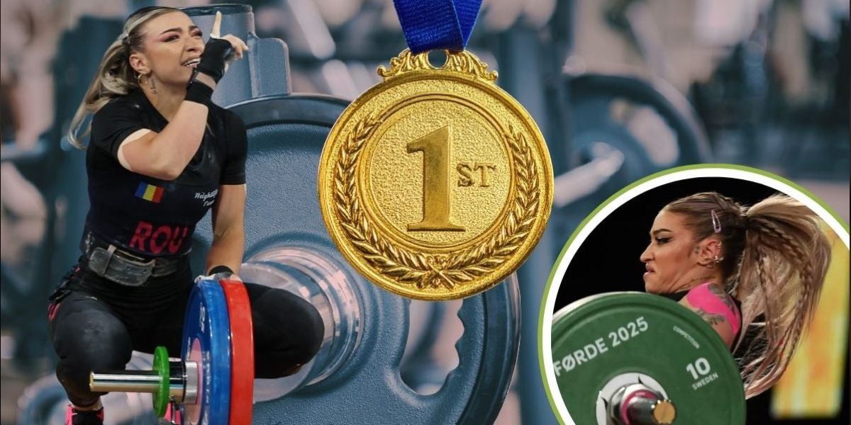 Mihaela Cambei, regina haletelor! AUR și nou record european la smuls