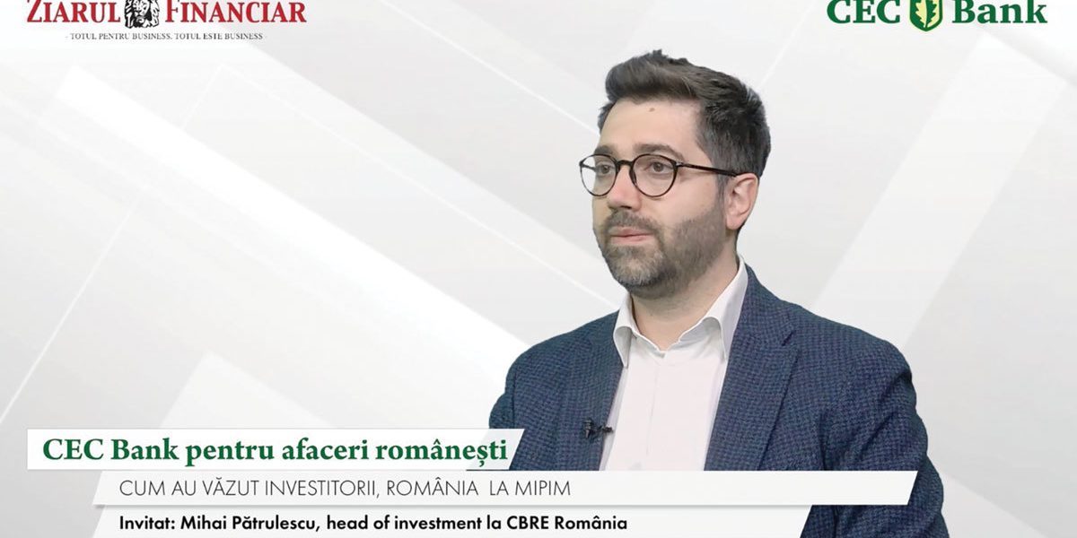 România, într-un punct de inflexiune pe piața imobiliară: Infrastructura rutieră, cheia succesului Mihai Pătrulescu, head of investment properties în cadrul CBRE România, afirmă că țara noastră se află într-un moment crucial în dezvoltarea pieței imobiliare