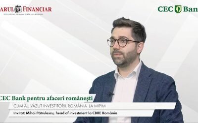 România, într-un punct de inflexiune pe piața imobiliară: Infrastructura rutieră, cheia succesului Mihai Pătrulescu, head of investment properties în cadrul CBRE România, afirmă că țara noastră se află într-un moment crucial în dezvoltarea pieței imobiliare