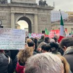 Naționaliștii europeni protestează la Milano față de migranți și Bruxelles