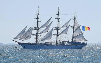 Vasul Școală al Marinei Române, în misiune de cinci luni peste Atlantic