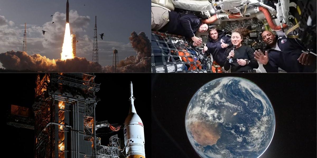 NASA uimește: Pământul, văzut din orion, în imagini spectaculoase de la misiunea artemis 2