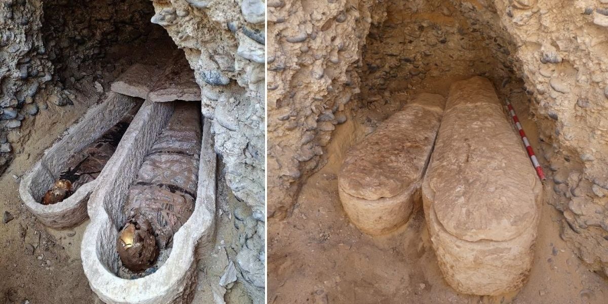 Mormânt roman de 1600 de ani, cu Iliada lui Homer, descoperit în Egipt