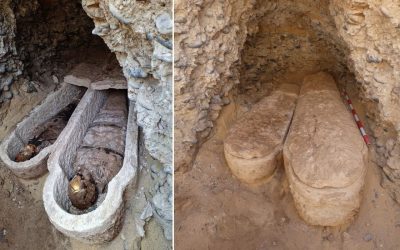 Mormânt roman de 1600 de ani, cu Iliada lui Homer, descoperit în Egipt