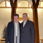 Nicușor Dan, cu șeful PSD Prahova, vizită neașteptată la mănăstire