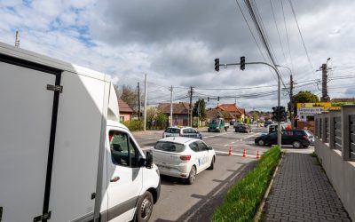 Noua semaforizare a creat haos în trafic chiar din prima zi