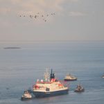 O insulă fantomă, ascunsă pe hărți, descoperită de un spărgător de gheață