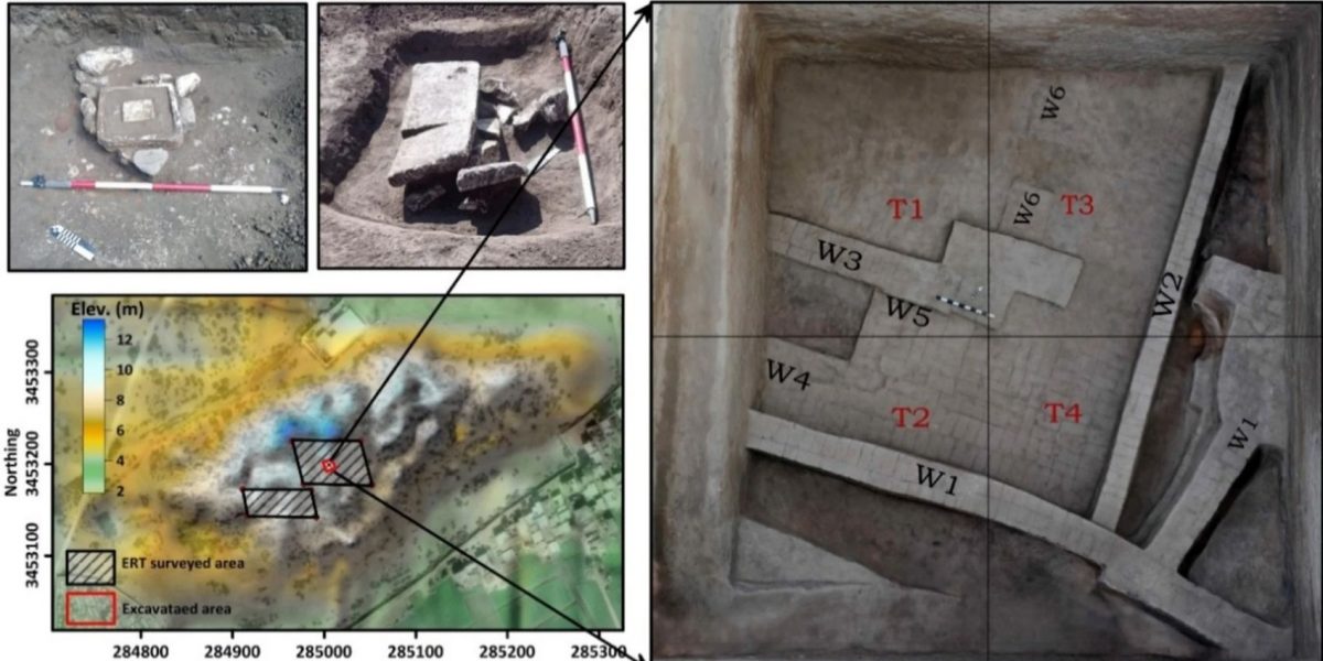Arheologii au dat peste o structură misterioasă sub ruinele unui oraș antic, în timp ce testau noi echipamente de scanare în nord-vestul Deltei Nilului, în Egipt